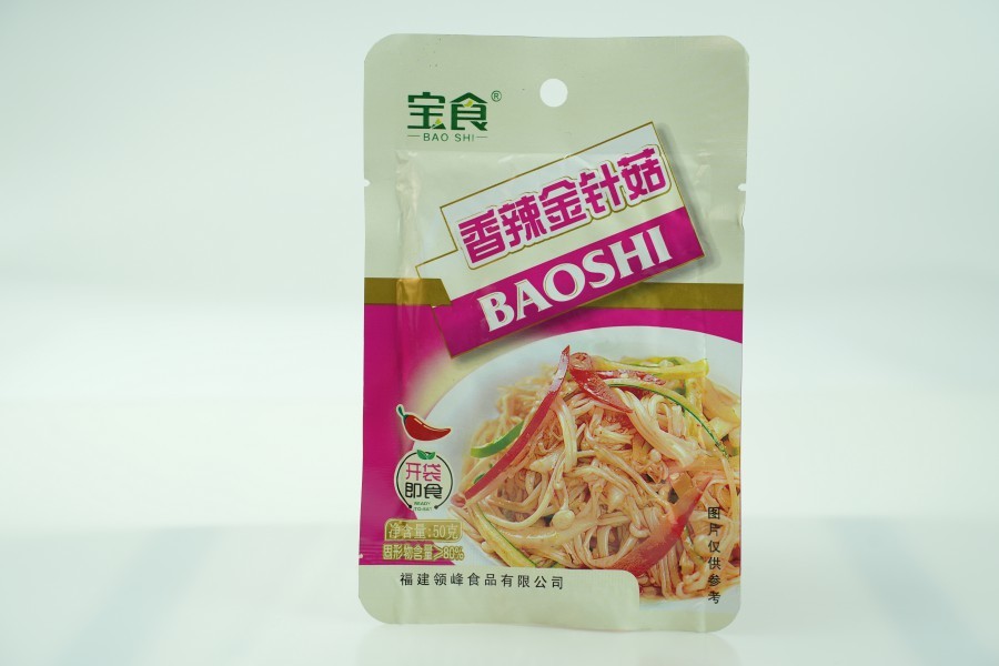 Spicy Enoki Mushrooms