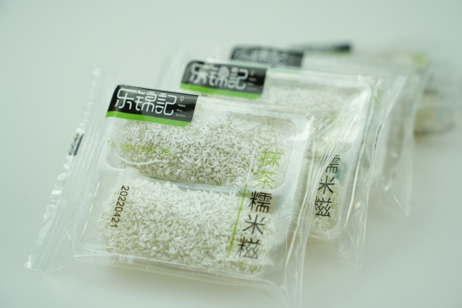 Matcha glutinous rice cake